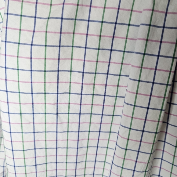 Ralph Lauren Cotton Y2K Plaid Button Up Shirt Classic Fit Preppy 2000s - Picture 8 of 12